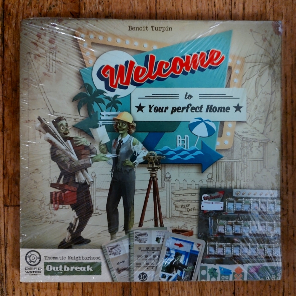Welcome To... Board Game with Outbreak Expansion
